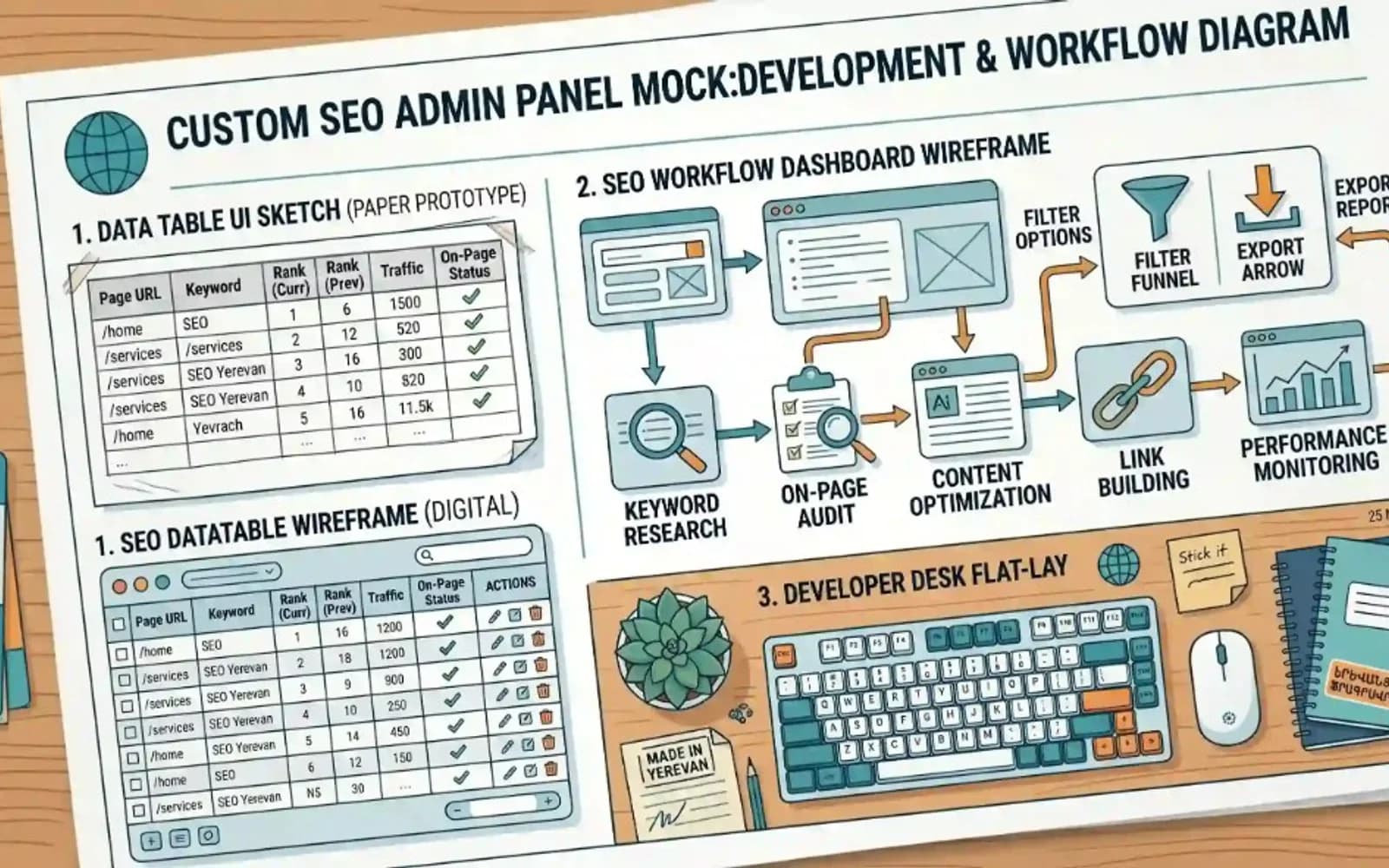 Custom SEO Tooling & Admin Panels