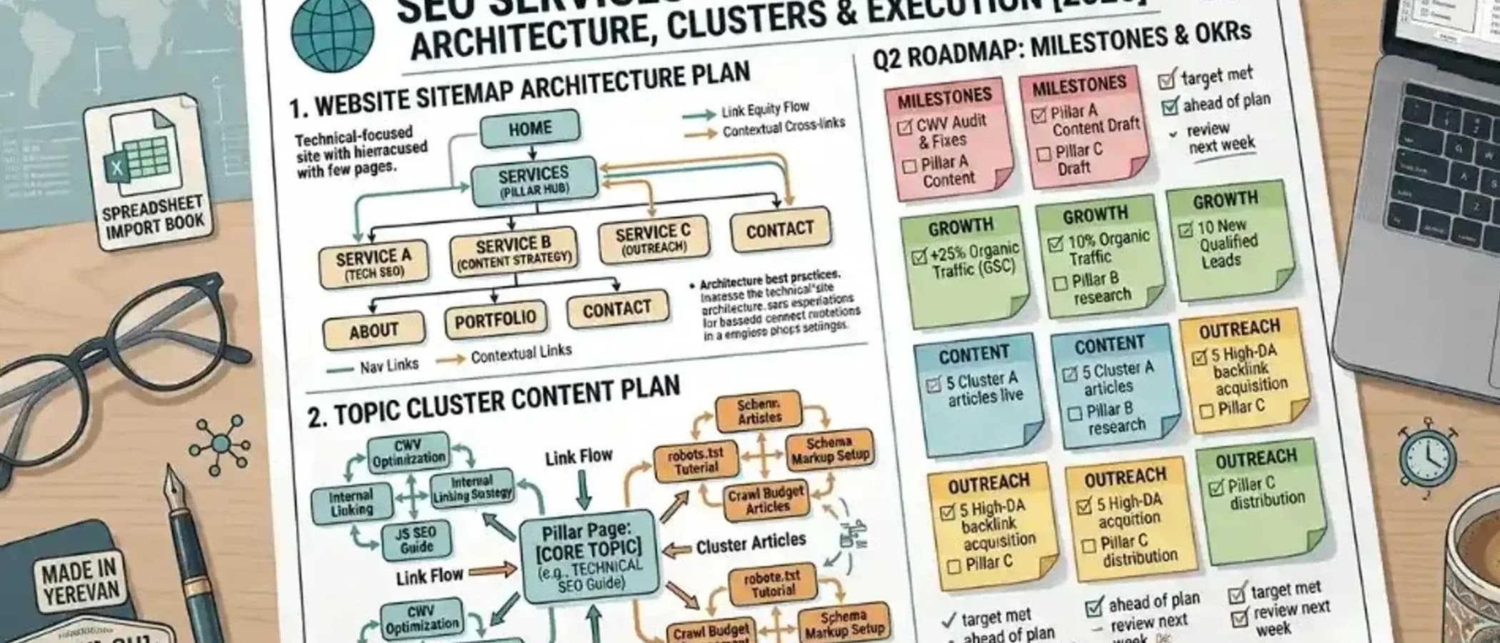 SEO, development, and analytics services